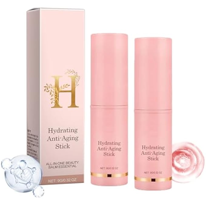 rayihni 2PCS KOREAN COLLAGEN LIP BALM STICK, HYDRATING & ANTI-WRINKLE, FACE & LIP MOISTURIZER - Image 1